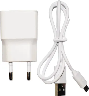 Zdjęcie produktu dla Ładowarka USB, z kablem micro USB