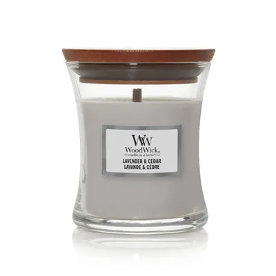 Obrázek produktu pro WoodWick Lavender & Zedern Duftkerze 85 g