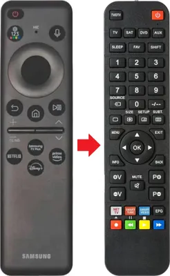 Produktbild von Fernbedienung passend für SAMSUNG TQ75QN90DAT | TQ85Q70CAT | TQ85Q83CAT