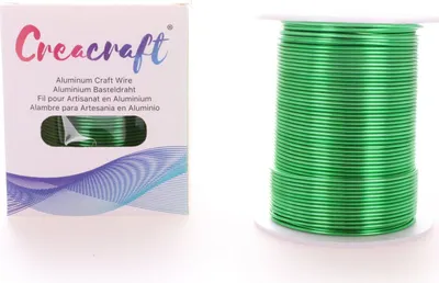 Zdjęcie produktu dla Drut aluminiowy 1,35 mm x 80 m, ciemnozielony