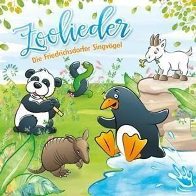 Produktbild von Zoolieder-22 lustige Tierlieder für Kinder zum M