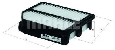 Zdjęcie produktu dla Filtr powietrza KNECHT LX 2612