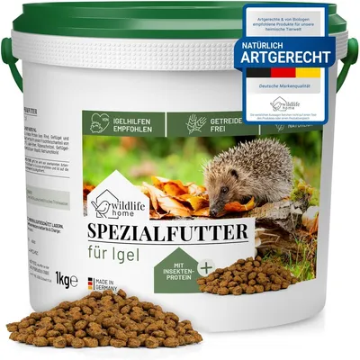 Igelfutter, getreidefrei, mit Insektenprotein, 1 kg