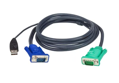 Produktbild von ATEN USB-KVM-Kabel mit 3-in-1-SPHD, 3 m