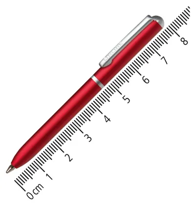 Produktbild von Online 43010/3D Kugelschreiber Mini Portemonaie Red