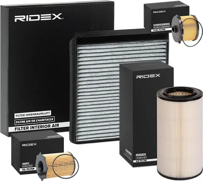 Produktbild von RIDEX Filterset Inspektionspaket Filtersatz für CITROËN Berlingo / Berlingo First Kastenwagen (M)
