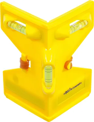 Image de KRAFTMANN 50877 Niveau à bulle pour poteau et équerre