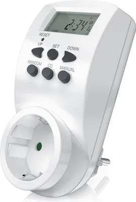 Produktbild von BEARWARE Zeitschaltuhr mit 1,4“ LCD-Display - 8 konfigurierbare Schaltprogramme