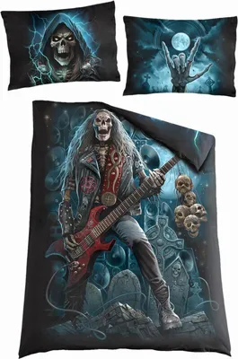 Produktbild von Spiral Bettwäsche  Grim Rocker multicolor Standard