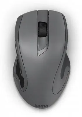 Produktbild von Ergonomische kabellose Maus Hama Mw-900 V2 3200 Dpi grau 62V5M-99 00173016