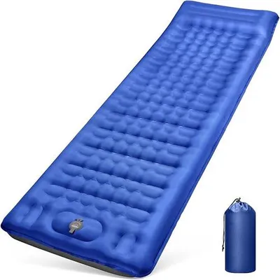 Produktbild von Famanu selbstaufblasende Schlafmatte 12 cm - Blau