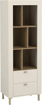 Produktbild von Bücherregal Kommode Highboard MOSSO 04 kaschmir