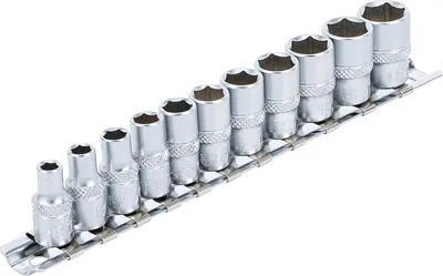 Produktbild von BGS 2433 Steckschlüsseleinsatz-Set 6,3 (1/4), in ZOLL, 11-tlg.