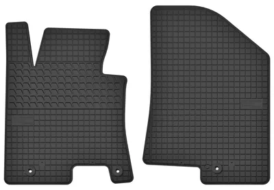 Image de Tapis avant en caoutchouc pour Hyundai i30 II 2011-2017 (hayon/break) – 2 pièces, noirs, sur mesure