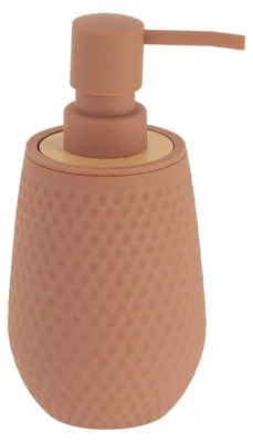 Immagine prodotto di TENDANCE | Dispenser per sapone - Dispenser per sapone liquido - 280 ml - marrone - plastica - flacone dispenser - decorativo - bagno