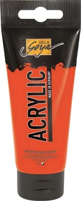 Obrázek produktu pro KREUL Solo Goya Acrylic, 100 ml, Červená, Matný, Tuba, Voděodolný