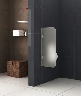 Produktbild von Glas Urinaltrennwand GRADO-FROST