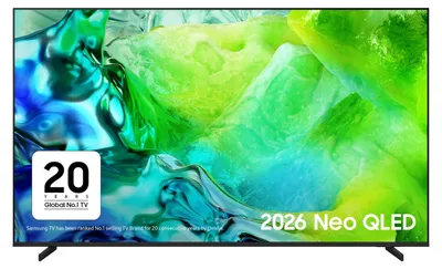 Samsung Neo QLED QN80H 4K 55 Zoll (138 cm) Fernseher, Neural Quantum 4K AI Gen2 Prozessor, Motion Xcelerator 144 Hz, Vision A