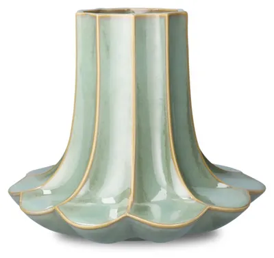 Produktbild von Kähler Design - Kantarel Vase H: 20,5 cm, grün