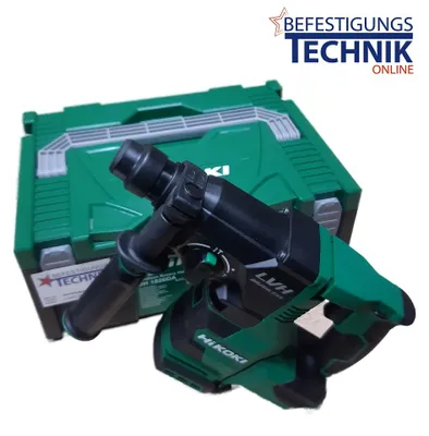 Produktbild von HiKOKI Akku-Bohr- und Meißelhammer 18 V Brushless, SDS-plus, 3,2 J, incl. Zubehör, Koffer