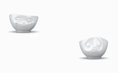 Produktbild von Fiftyeight Schalen-Set 2-tlg.  500 ml Nr 004 weiß Müslischalen