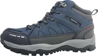 Image de Dockers par Gerli : Chaussures pour enfants, bottines à lacets pour garçons, couleur bleue, style décontracté