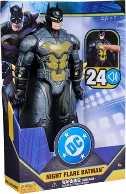 Obrázek produktu pro DC Comics BAT FGR 12inLightsAndSounds Batman GML, 4 rok/roky, Černá