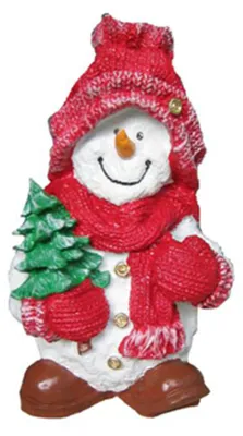 Image de Père Noël Statue Lampe d'Extérieur Décoration Père Noël Sculpture 51cm Nouveau