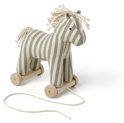 Produktbild von Kids Concept Nachziehtier Pferd Sam - ab 12 Monate - 24x14x27,5cm