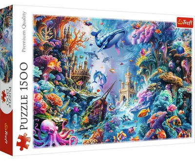 Produktbild von Trefl, Unterwasserwelt, 1500 Teile Puzzle