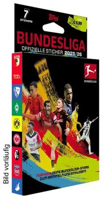 Produktbild von Bundesliga 2025/26 Sticker Collection Eco Pack