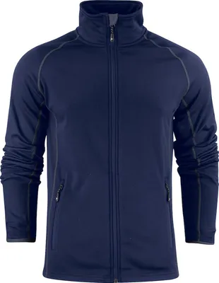 Produktbild von Harvest Miles Fleecejacke waffelgestrickt mit Daumenöffnungen und Ventilationsöffnungen