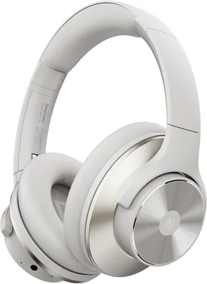 Produktbild von Bluetooth Over Ear Hybrid Active Noise Cancelling [Bis zu 62 Std] Kabellos Kopfhörer im Hi-Res Audio, Tiefer Bass, Mikrofon für Reisen, Zuhause, Büro
