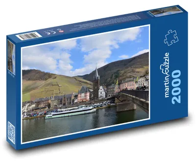 Produktbild von Puzzle 2000 Mosel - Historisches Städtchen - martinpuzzle