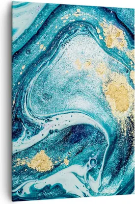Produktbild von Bild auf Leinwand - Leinwandbild - Einteilig - Abstraktion modern - 70x100cm - Wand Bild - Wanddeko - Wandbilder - Leinwanddruck - Wanddekoration - Leinwand bilder - Wandbild - PA70x100-3493