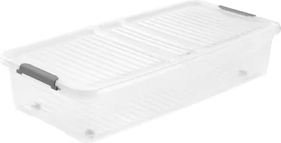 Produktbild von keeeper box pod posteľ "leo" 33 litrov transparentný