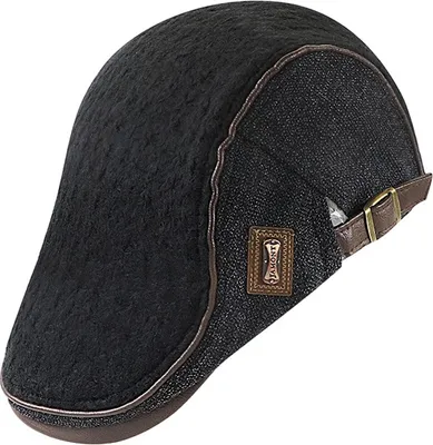 Produktbild von Stylische WE-26132 Baskenmütze in Schwarz KP26132