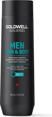 Zdjęcie produktu dla Goldwell Men's Dualsenses Szampon do włosów i ciała do wszystkich rodzajów włosów 100ml