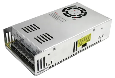 Obrázok produktu pre Napájací zdroj, nastaviteľný výstupný napätie, vysoká účinnosť, 400 W, 24 V, 16,6 A