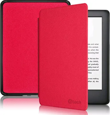 Immagine prodotto di Custodia C-TECH PROTECT per Amazon Kindle PAPERWHITE 5, AKC-15, rosso