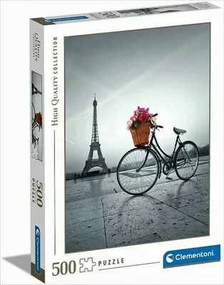 Immagine prodotto di Puzzle Clementoni - Passeggiata romantica a Parigi, 500 pezzi