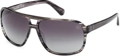 Imagen del producto de Gafas de sol Timberland TB00031 polarizadas, color gris, para hombre, color gris, talla única
