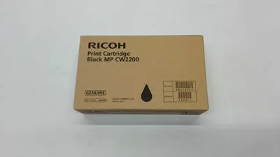 Produktbild von Ricoh 841635, Schwarz, Tinte auf Pigmentbasis, 200 ml, 1 Stück(e)