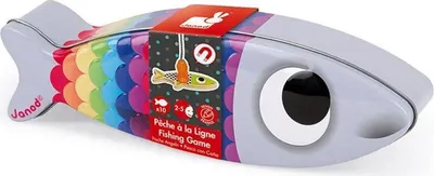 Immagine prodotto di Gioco di pesca Janod - sardine in legno giocattolo educativo per bambini