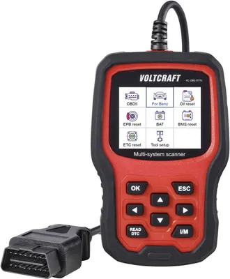 Obrázok produktu pre VOLTCRAFT VC-OBD-9770 OBD II Diagnosetool VC-14616095 (VC-14616095)