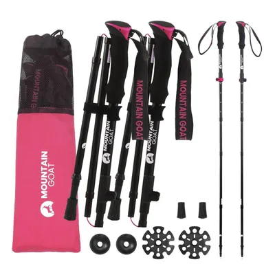 Produktbild von MOUNTAIN GOAT PRO+ Trekkingstöcke, verstellbar, Nordic Walking, Aluminium