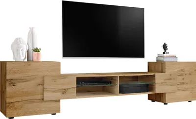 Obrázek produktu pro Komodee | TV skříňka se 2 dveřmi Merano | Korpus wotan mat Fronty wotan