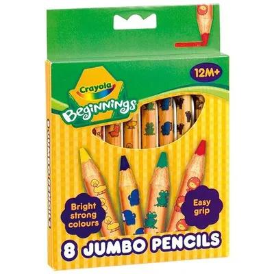 Immagine prodotto di Golia AMIGO 36789 Crayola Mini Kids matite colorate grandi 8 pezzi