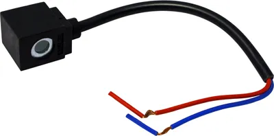 Produktbild von Wiltec Ersatzteil für Airbrush Kompressor AS189 / AS196 / AS19 – Magnetventilspule – schwarz – für Airbrushkompressor, Zubehör