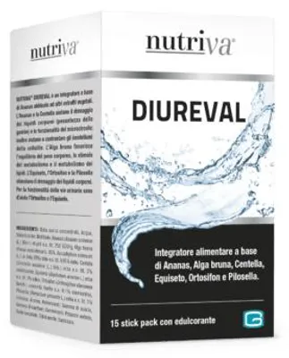 Immagine prodotto di Nutriva Diureval 15 Stick Pack Da 10 Ml